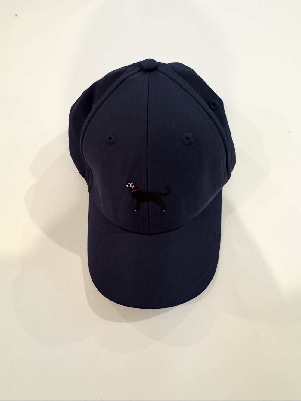 Navy Black Dog Active Hat